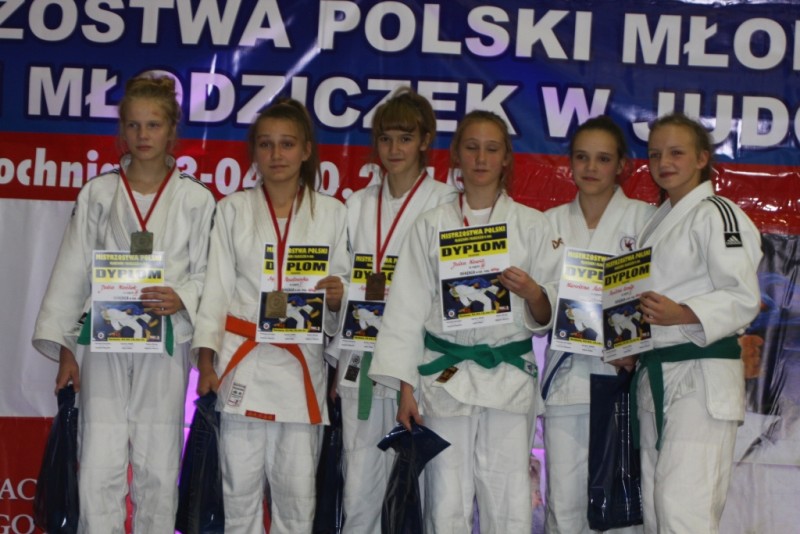 Agata z medalem Mistrzostw Polski